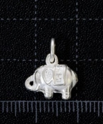 T10-32 白銀大象吊飾