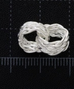 T42-05 編織銀線雙圈環套