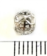 T42-21 白銀鏤空圓球圓珠(4入)