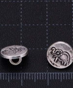 T22-35	大象銀扣(2入)