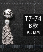T7-74-B	硫化六字真言流蘇-9.5mm