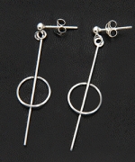 ES160 ∮直徑造型耳環(耳針)