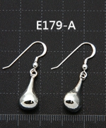 E179-A - 水滴耳環-10mm